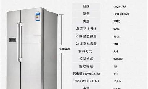 家用双开门冰箱尺寸规格-家用双开门冰箱尺寸规格一般是多少