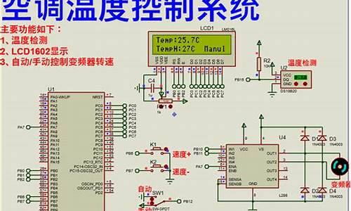 空调温度控制器课程设计-空调温度控制系统设计